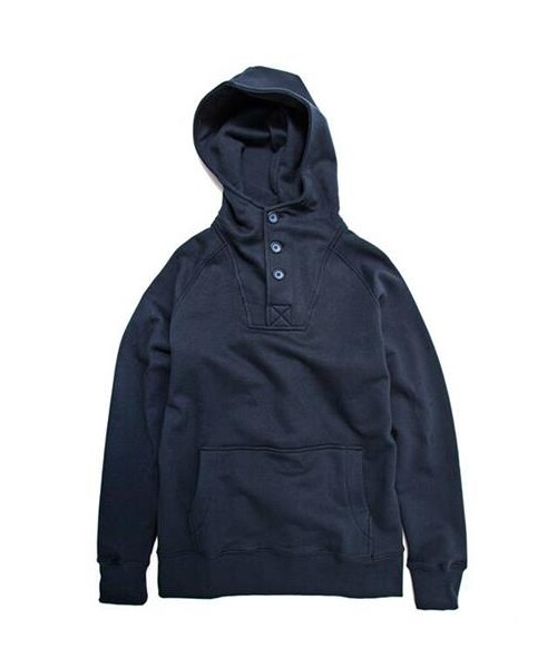 wisdom(ウィズダム)の「Washed Track Hoodie(その他・メンズ・深藍・S/M)」の1枚目の写真