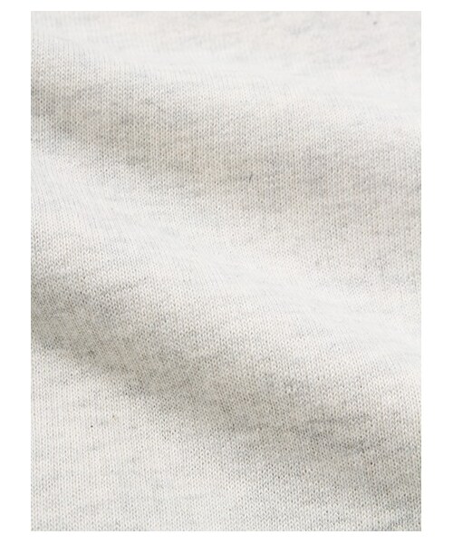 SEVENDAYS=SUNDAY(セブンデイズサンデイ)の「Kid's 30/10裏毛 リブ切替クルーネックプルオーバー(カットソー・キッズ・杢グレー/ネイビー・100/110/120/130)」の8枚目の写真