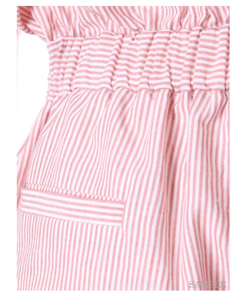 SNIDEL（スナイデル）の「シャツオールインワン（オールインワン・レディース・PNK/RED/GRY/BLU・0/1）」の13枚目の写真