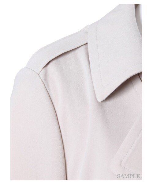 SNIDEL（スナイデル）の「3Wayロングトレンチコート（トレンチコート・レディース・BEG・1）」の6枚目の写真