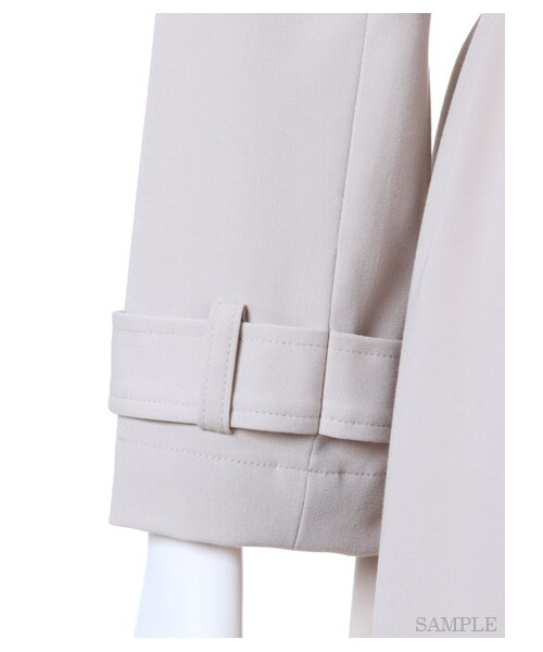 SNIDEL（スナイデル）の「3Wayロングトレンチコート（トレンチコート・レディース・BEG・1）」の9枚目の写真