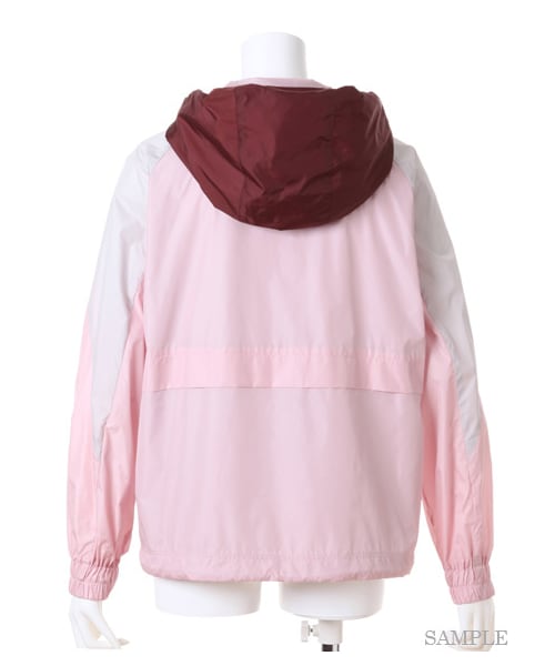 snidel サイズF シャカシャカブルゾンフード付新品タグ付白