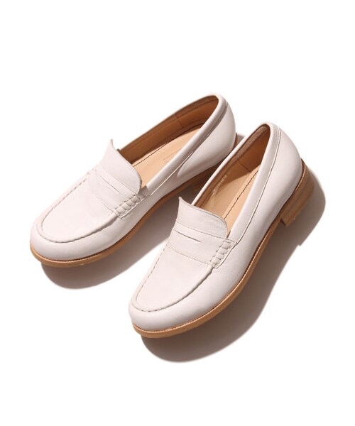 SNIDEL（スナイデル）の「シンプルローファー（フラットシューズ・レディース・WHT/BRW/BLK・S/M/L）」の4枚目の写真