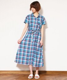 HOLIDAY | CHECK LONG ONE-PI(ワンピース/ドレス)