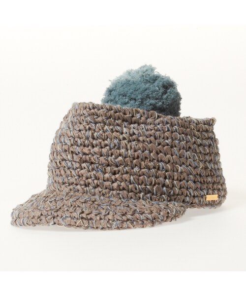 kaorinomori（カオリノモリ）の「ヴィオシャムス・CAP（帽子・DK GRAY()/PINK()・57.5cm(75)）」の8枚目の写真