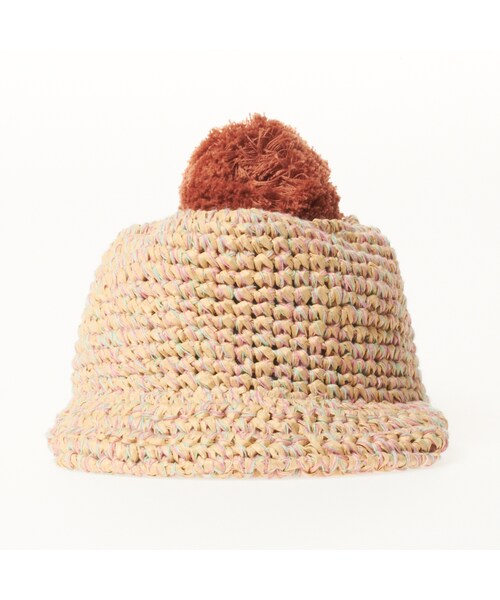 kaorinomori（カオリノモリ）の「ヴィオシャムス・CAP（帽子・DK GRAY()/PINK()・57.5cm(75)）」の2枚目の写真