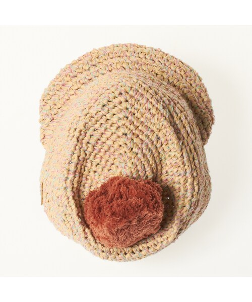 kaorinomori（カオリノモリ）の「ヴィオシャムス・CAP（帽子・DK GRAY()/PINK()・57.5cm(75)）」の5枚目の写真