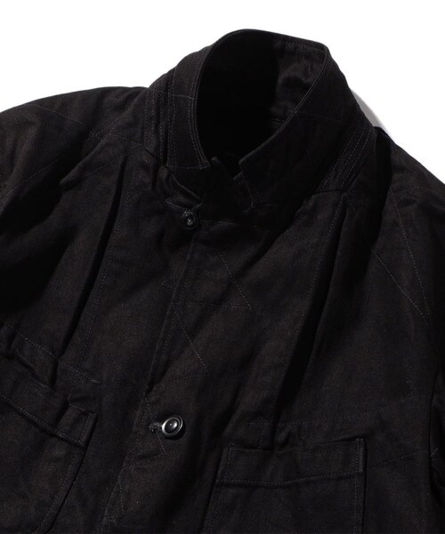 Engineered Garments（エンジニアードガーメンツ）の「BEDFORD JK - COTTON BULL DENIM（ジャケット/アウター・メンズ・ブラック・S）」の3枚目の写真