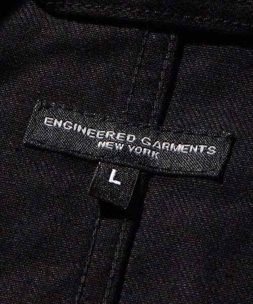 Engineered Garments（エンジニアードガーメンツ）の「BEDFORD JK - COTTON BULL DENIM（ジャケット/アウター・メンズ・ブラック・S）」の4枚目の写真