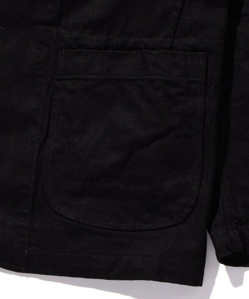 Engineered Garments（エンジニアードガーメンツ）の「BEDFORD JK - COTTON BULL DENIM（ジャケット/アウター・メンズ・ブラック・S）」の6枚目の写真