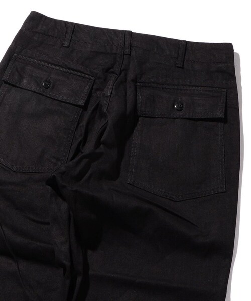 Engineered Garments（エンジニアードガーメンツ）の「FATIGUE PANT - COTTON BULL DENIM（パンツ・メンズ・ブラック・XS）」の6枚目の写真