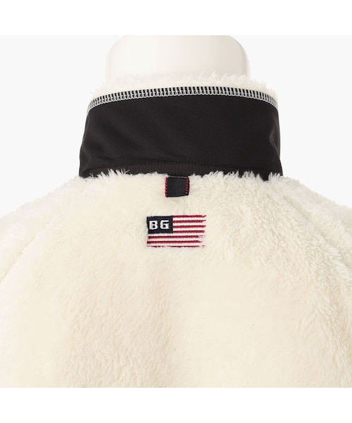 新品　BRIEFING MS FLEECE BLOUSON ホワイトL BRIEFING（ブリーフィング）の「MS FLEECE BLOUSON（）」 - WEAR