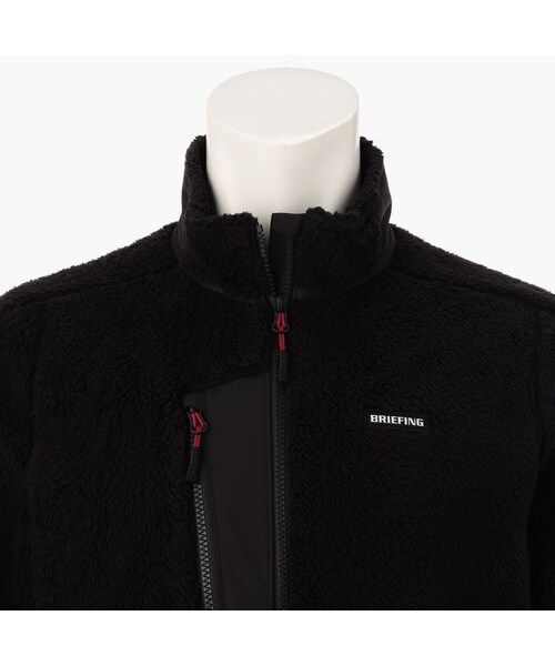 美品 BRIEFING ブリーフィング フリース ジャケット Mサイズ BRIEFING（ブリーフィング）の「BRIEFING/ブリーフィング MENS
