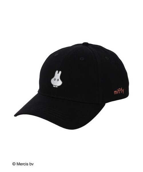 Green　Parks（グリーンパークス）の「miffy/ツイル刺繍キャップ（帽子・ブラック/ベージュ/オレンジ/ネイビー・F）」の10枚目の写真