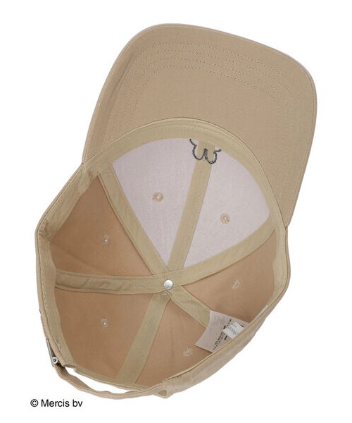 Green　Parks（グリーンパークス）の「miffy/ツイル刺繍キャップ（帽子・ブラック/ベージュ/オレンジ/ネイビー・F）」の8枚目の写真