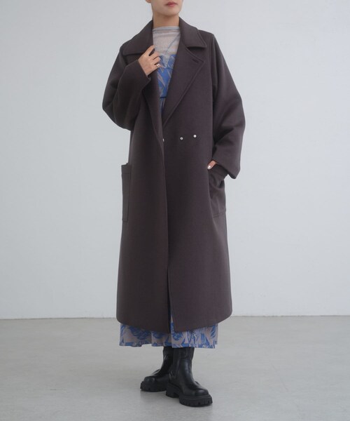 Lui's（ルイス）の「ハイクオリティ メルトンオーバーコート