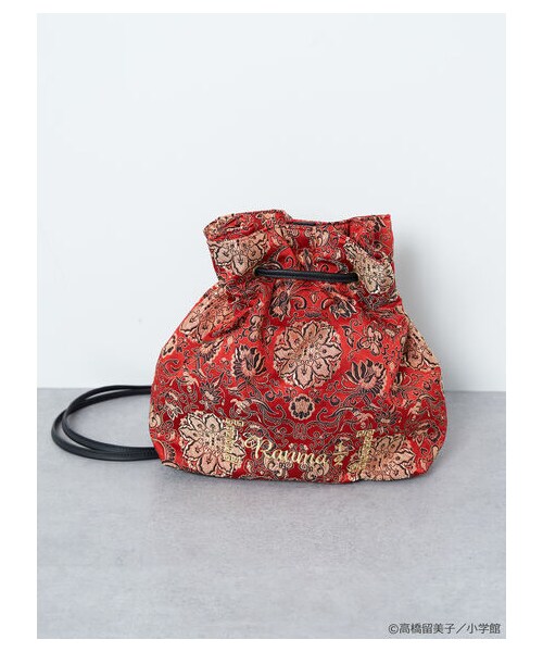らんま1/2 earth music&ecology チャイナ柄巾着バッグ earth music&ecology（アースミュージックアンドエコロジー）の