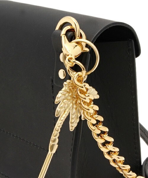 Sophie Hulme（ソフィーヒュルム）の「SOPHIE  HULME ナノエンベロープショルダーバック（ショルダーバッグ・レディース・ブラック/ライトピンク/エンジ・FREE）」の11枚目の写真