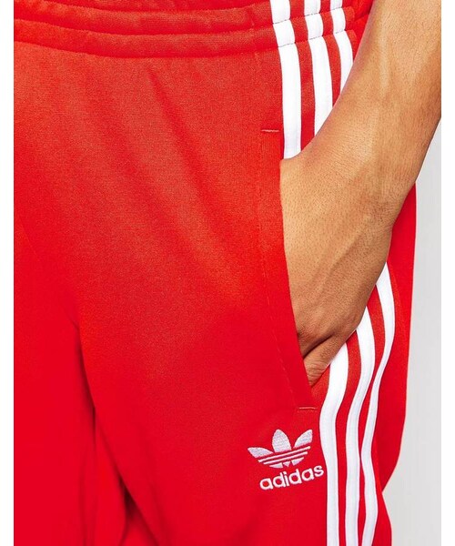 adidas（アディダス）の「Adidas Originals Cuffed Track Pants（その他パンツ・メンズ・red・S/L/M/XL/XS）」の3枚目の写真
