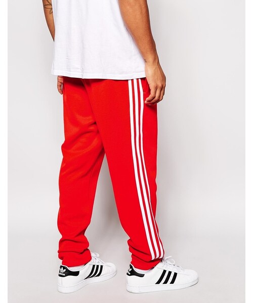 adidas（アディダス）の「Adidas Originals Cuffed Track Pants（その他パンツ・メンズ・red・S/L/M/XL/XS）」の2枚目の写真