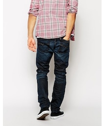 メンズ 新品298ドル+税【DIESEL】KRAYVER キャロットデニム28ディーゼル