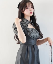 TITTY&CO. | 【TITTY&CO.】デコルテオープンブラウス(トップス)