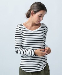 BAYFLOW（ベイフロー）の「≪予約≫2WAYストレッチスムースロンT（トップス）」