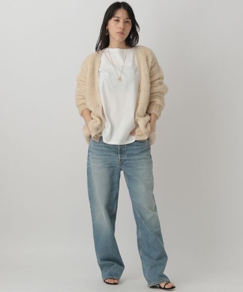 Chaos パティロングスリーブTシャツ 白 ホワイト Chaos（カオス）の