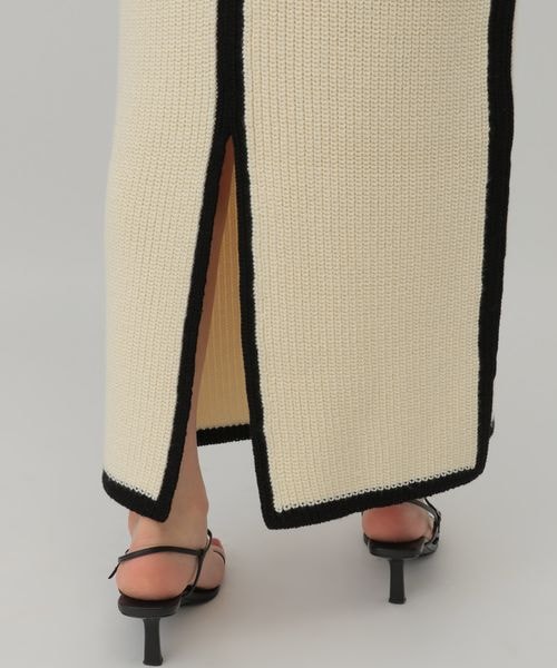 Chaos（カオス）の「コココットンニットスカート（スカート・オフホワイト05/ブラック09・FREE）」の16枚目の写真