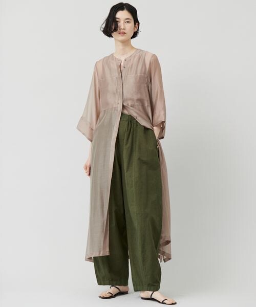 Curensologyカレンソロジー　2023SS シアーロングシャツ Curensology（カレンソロジー）の「シアーロングシャツ（）」 - WEAR