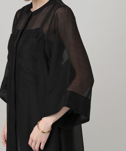 Curensologyカレンソロジー　2023SS シアーロングシャツ Curensology（カレンソロジー）の「シアーロングシャツ（）」 - WEAR