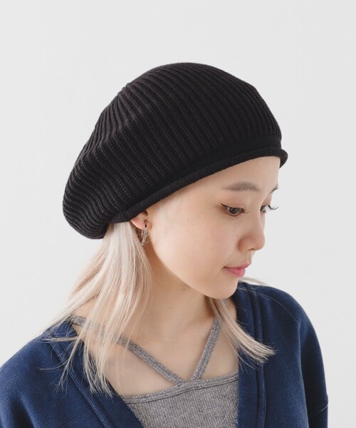 Kastane（カスタネ）の「【WHIMSIC】ニットベレー（ハンチング/ベレー