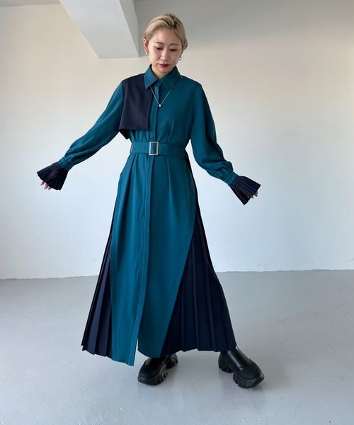 HARE（ハレ）の「サイドプリーツワンピース（）」 - WEAR