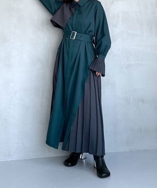 HARE（ハレ）の「サイドプリーツワンピース（）」 - WEAR