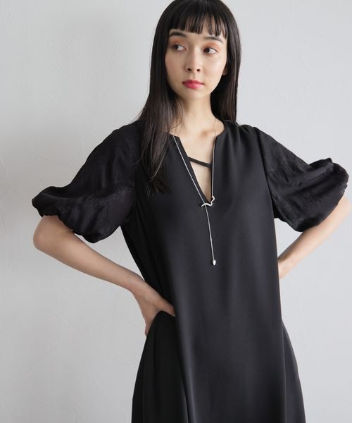 HARE（ハレ）の「ソデジャガードキリカエワンピース（）」 - WEAR