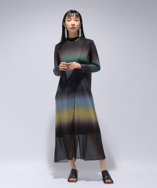 HARE（ハレ）の「グラデーションシアーワンピース（）」 - WEAR