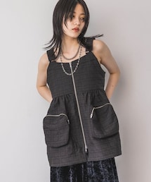 JEANASIS | アソートZIPビスチェ(トップス)
