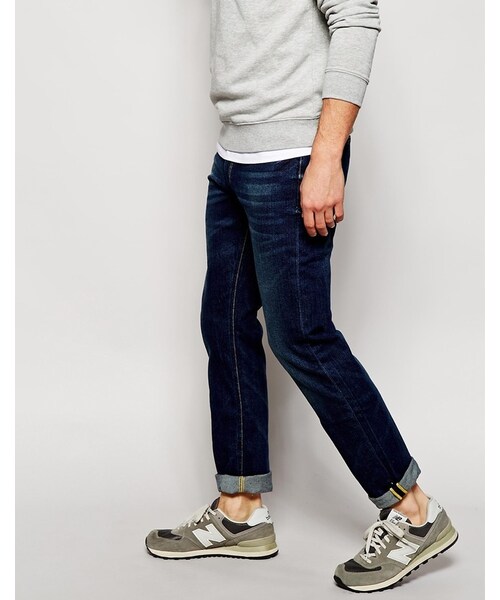 Lee(リー)の「Lee Jeans Luke Skinny Fit Night Sky Blue Dark Wash(デニムパンツ・メンズ・nightskyblue・W30 L34-W30in (76cm)L34in (86cm)/W30 L32-W30in (76cm)L32in (81cm)/W30 L30-W30in (76cm)L30in (76cm)/W33 L34-W33in (83cm)L34in (86cm)/W31 L30-W31in (78cm)L30in (76cm)/W36 L34-W36in (91cm)L34in (86cm)/W31 L32-W31in (78cm)L32in (81cm)/W29 L32-W29in (73cm)L32in (81cm)/W36 L32-W36in (91cm)L32in (81cm)/W31 L34-W31in (78cm)L34in (86cm)/W33 L30-W33in (83cm)L30in (76cm)/W34 L34-W34in (86cm)L34in (86cm)/W34 L32-W34in (86cm)L32in (81cm)/W34 L30-W34in (86cm)L30in (76cm)/W32 L30-W32in (81cm)L30in (76cm)/W28 L32-W28in (71cm)L32in (81cm)/W32 L34-W32in (81cm)L34in (86cm)/W33 L32-W33in (83cm)L32in (81cm)/W32 L32-W32in (81cm)L32in (81cm))」の2枚目の写真