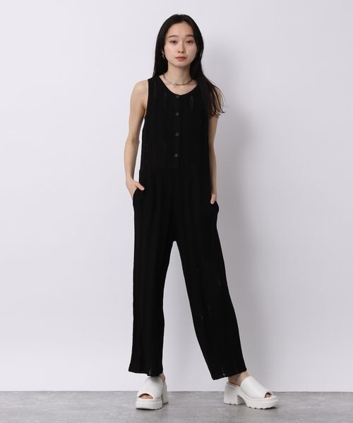 JEANASIS（ジーナシス）の「ビスコーススカシニットサロペ（）」 - WEAR