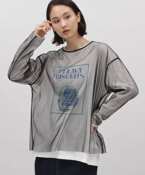 LAKOLE（ラコレ）の「チュールシアープルオーバー（）」 - WEAR
