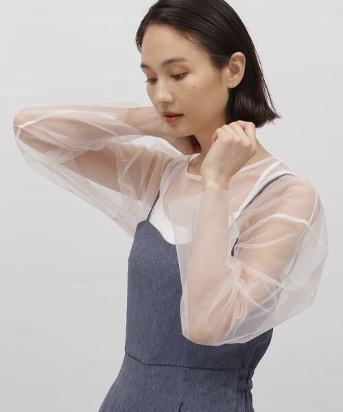 LAKOLE（ラコレ）の「チュールシアープルオーバー（）」 - WEAR