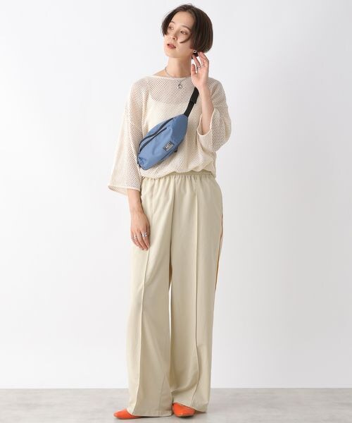 LEPSIM(レプシィム)の「ラインパンツ(パンツ・アイボリー08/ブラック09/ネイビー88・FREE SIZE)」の9枚目の写真