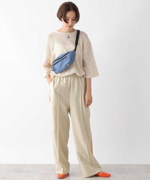 LEPSIM(レプシィム)の「ラインパンツ(パンツ・アイボリー08/ブラック09/ネイビー88・FREE SIZE)」の10枚目の写真