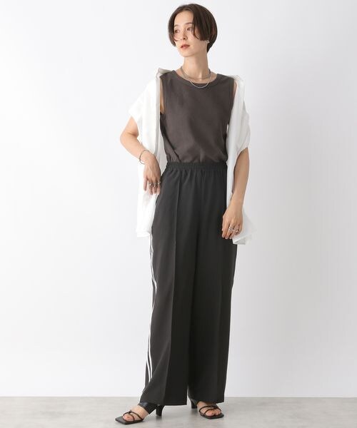 LEPSIM(レプシィム)の「ラインパンツ(パンツ・アイボリー08/ブラック09/ネイビー88・FREE SIZE)」の12枚目の写真