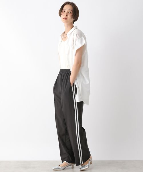 LEPSIM(レプシィム)の「ラインパンツ(パンツ・アイボリー08/ブラック09/ネイビー88・FREE SIZE)」の11枚目の写真