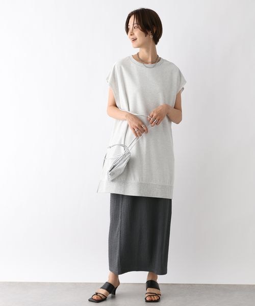 LEPSIM（レプシィム）の「シャーリングジャガードスカート（スカート・ブラック09/チャコール18/ベージュ52・FREE SIZE/FREE TALL）」の13枚目の写真