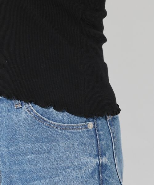 LOWRYS FARM（ローリーズファーム）の「ランジェリープリプリキャミ（その他・オフ05/ブラック09/ピンク22・F）」の20枚目の写真