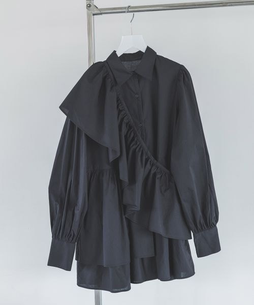 A part by（アパートバイ）の「サッシュツキフリルチュニック/WEB先行 