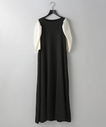 A part by | テクスチャーカタパフワンピース_5分袖(ワンピース/ドレス)