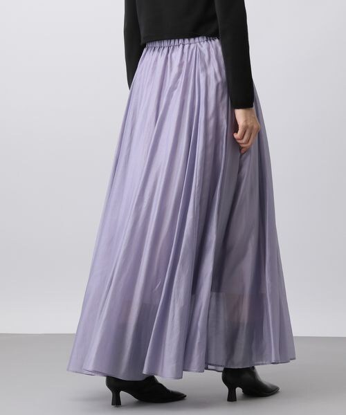 A part by（アパートバイ）の「シアーボリュームスカート/WEB新色予約受付中（スカート・ナチュラル 08/ブラック 09/NEW ライトベージュ 52/NEW パープル 92・F/フリーサイズ）」の19枚目の写真